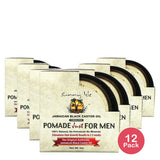 Sunny Isle Jamaican Black Castor Oil Hair Pomade for Men 4 Oz (Pack of 12)