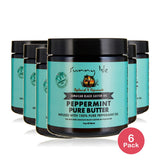 Sunny Isle Jamaican Black Castor Oil Pure Butter infused with Peppermint Oil 4 Oz (Pack of 6)