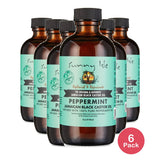 Sunny Isle Jamaican Black Castor Oil with Peppermint 4oz (Pack of 6)