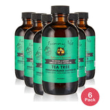 Sunny Isle Jamaican Black Castor Oil with Tea Tree Oil 4oz(Pack of 6)