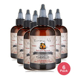 Sunny Isle Jamaican Organic Pimento with Black Castor Oil 4 Fl. Oz (Pack of 6)