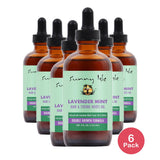 Sunny Isle Lavender Mint Hair and Strong Roots Oil 4oz (Pack of 6)