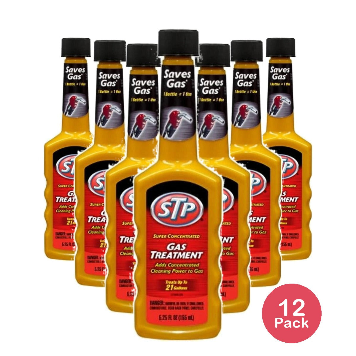 STP Gas Treatment 6.25 Oz (Pack of 12)
