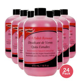 Super Nail Non-Abrasive Polish Remover 16 oz (Pack of 24)