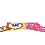 Super Poligrip Power Max Hold + Comfort Denture Adhesive 2.2 Oz (Pack of 24)