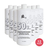 Super Star - Cream Peroxide Developer 50V  32 Oz(Pack of 12)