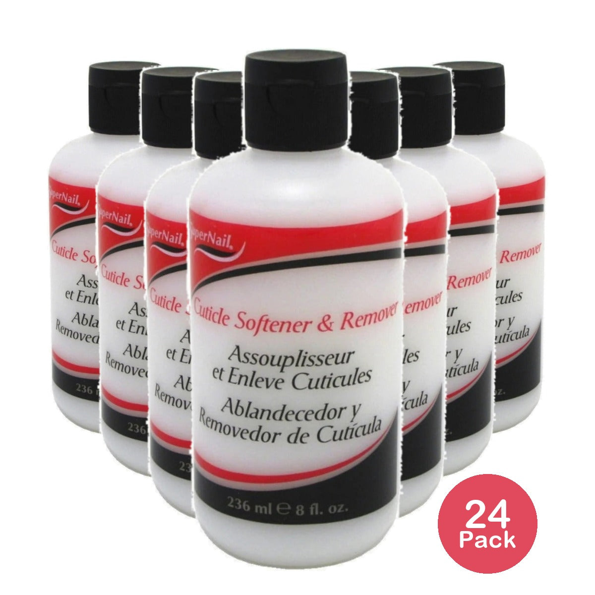 SuperNail Cuticle Softener and Remover 8 oz (Pack of 24)