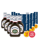Sweet Baby Ray's Honey Chipotle BBQ Sauce 18 OZ (Pack of 12)