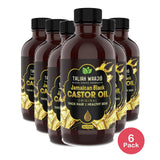 Taliah Waajid Black Earth Products Jamaican Black Castor Oil Original  4oz 4 Oz (Pack of 6)