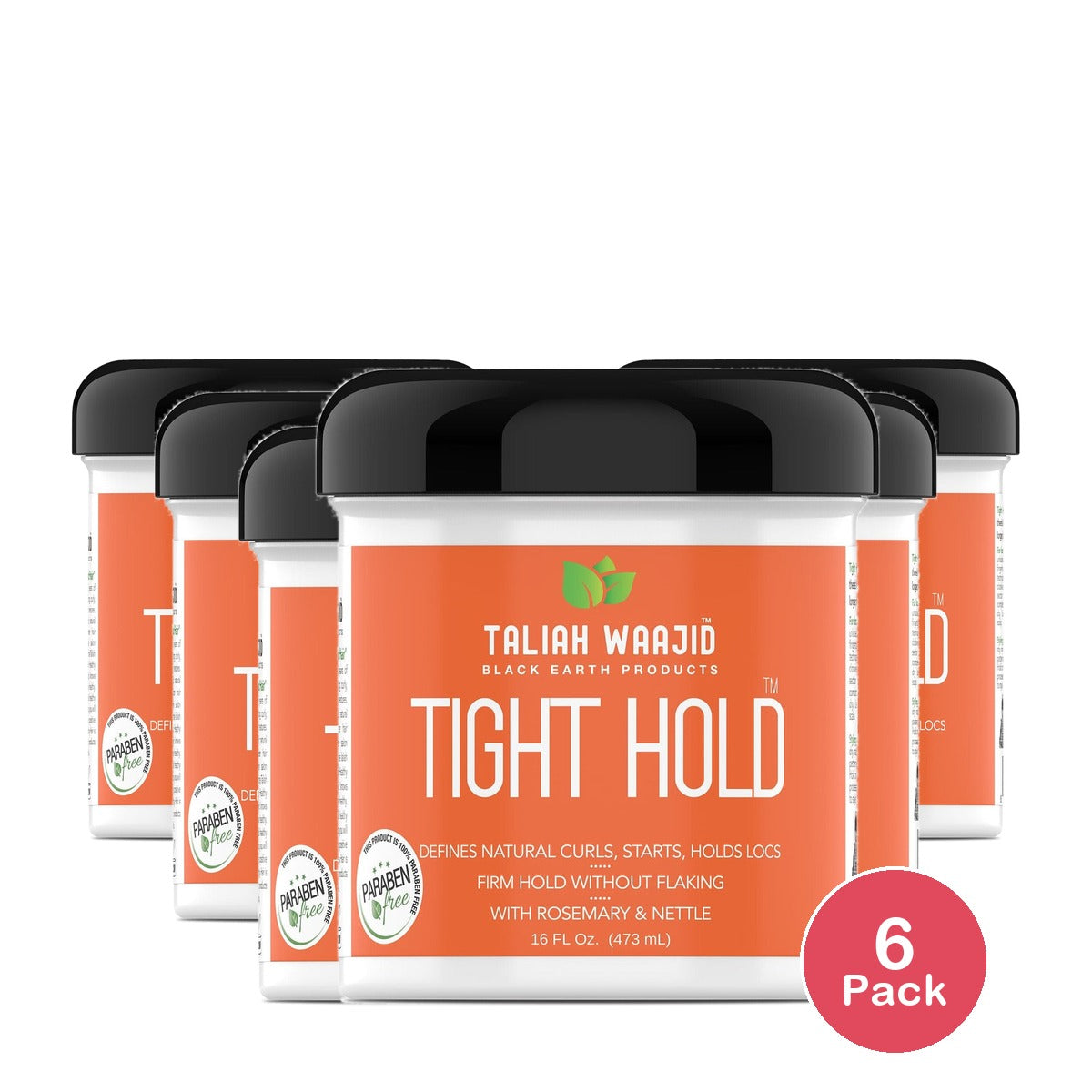 Taliah Waajid Tight Hold Firm Gel 16 Fl Oz (Pack of 6)