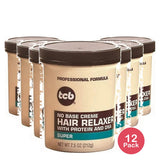 TCB No Base Hair RelAxer Creme Super (Pack of 12) 7.5 Oz