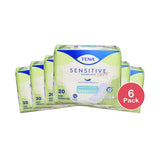 Tena Intimates Extra Coverage Overnight Incontinence Pads 10.23Oz (Pack of 6)