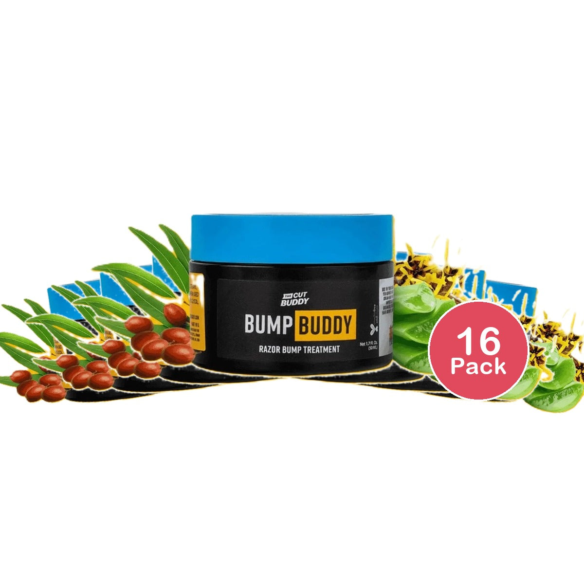 The Cut Buddy Bump Buddy Razor Bump Treatment 1.7 Oz (Pack of 16)