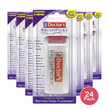 The Doctor's BrushPicks Interdental Brushes 120 Count (Pack of 24)