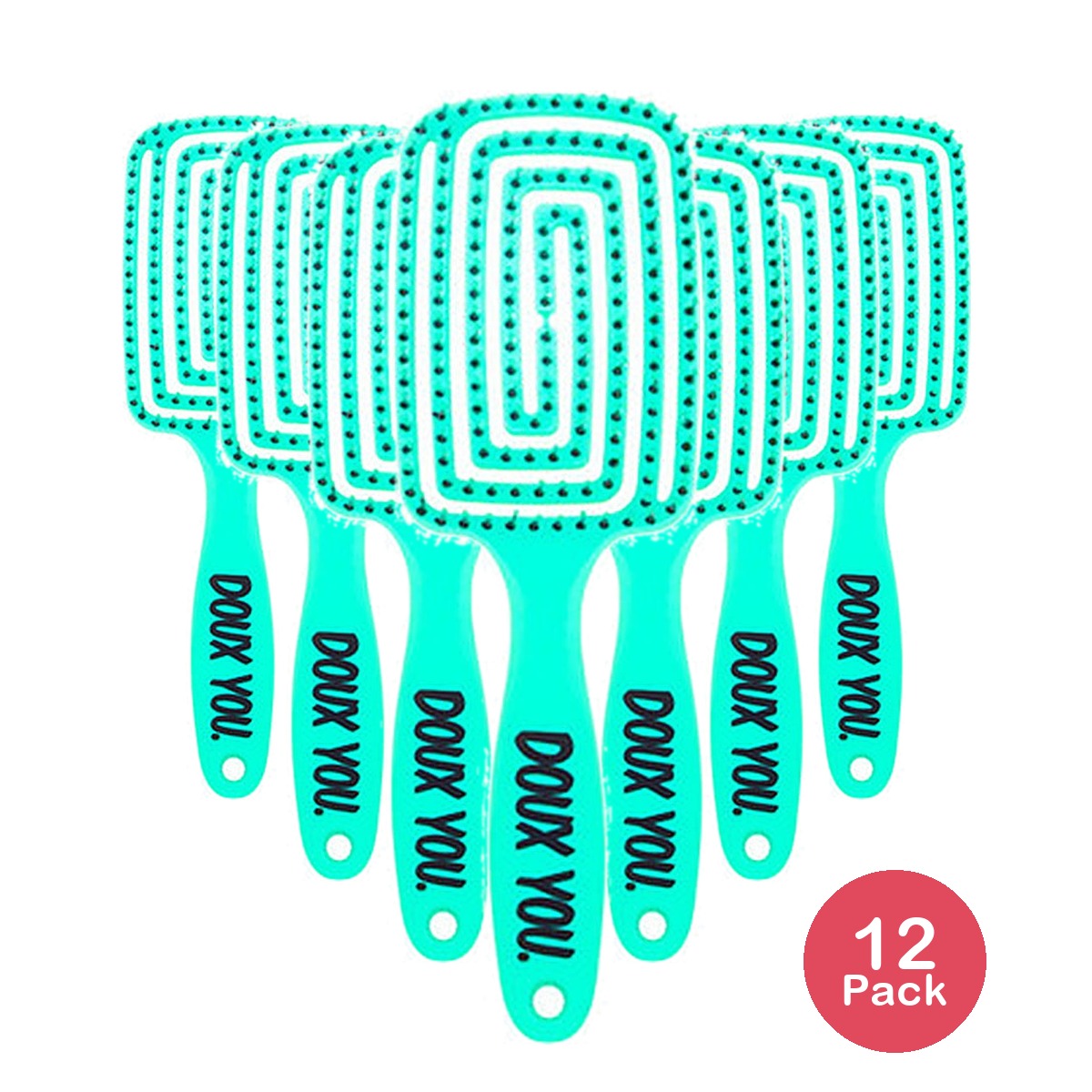 The Doux Flex Detangler Brush (Pack of 12)