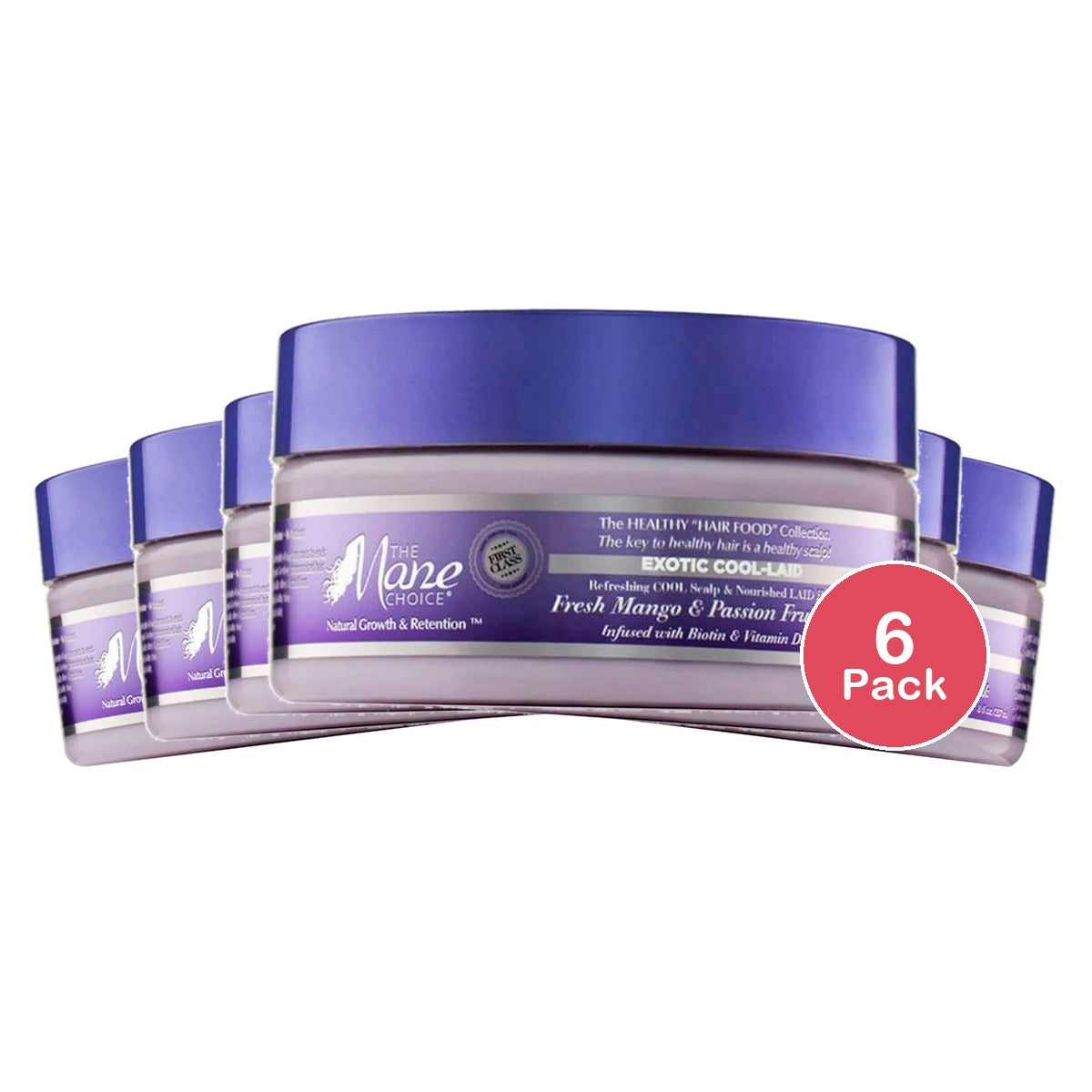 The Mane Choice Exotic Cool-Aid Fresh Mango & Passion Fruit Mask - 8 fl oz (Pack of 6)