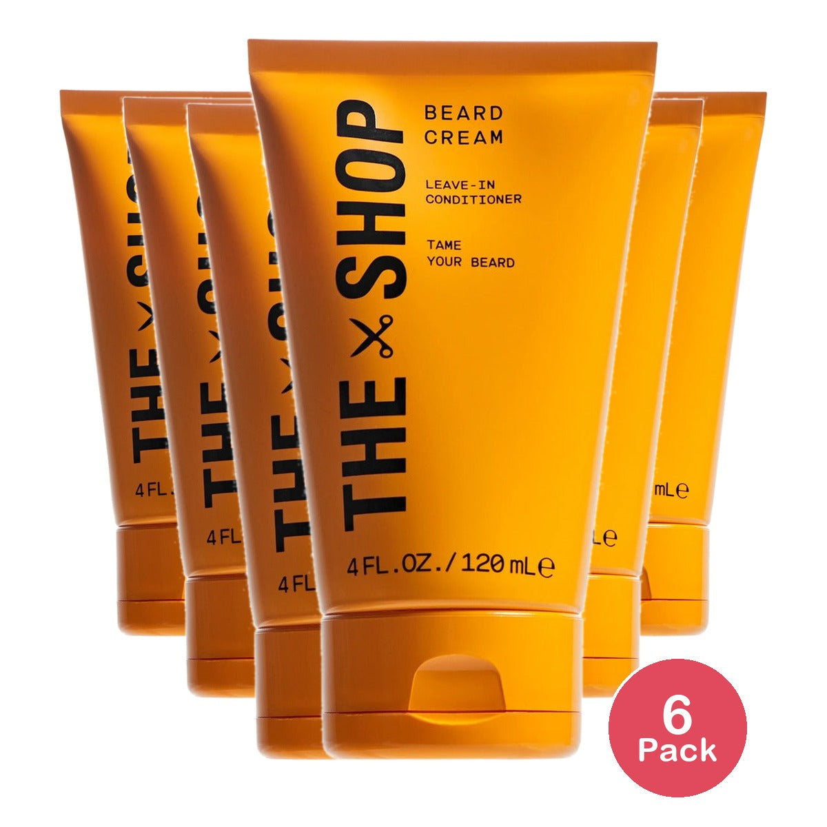 The Shop Beard Cream Leave-In Conditioner 4 Oz (Pack of 6)