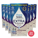 Thera Tears Extra Dry Eye Therapy Lubricant Eye Drops 0.5Oz (Pack Of 24)
