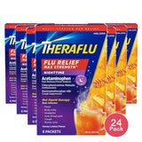 TheraFlu Max Strength Nighttime Flu Relief Honey Lemon - 6.0 ea (Pack of 24)