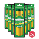 TICONDEROGA PENCILS #2 HB 24 COUNT - 4.8 OZ (PACK OF 72)