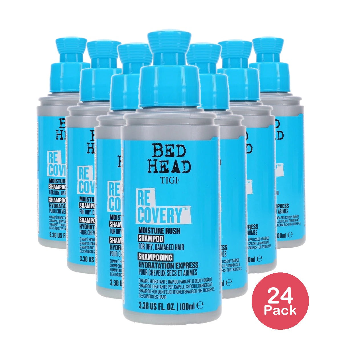 TIGI Bed Head Recovery Moisture Rush Shampoo 3.38 oz (Pack of 24)