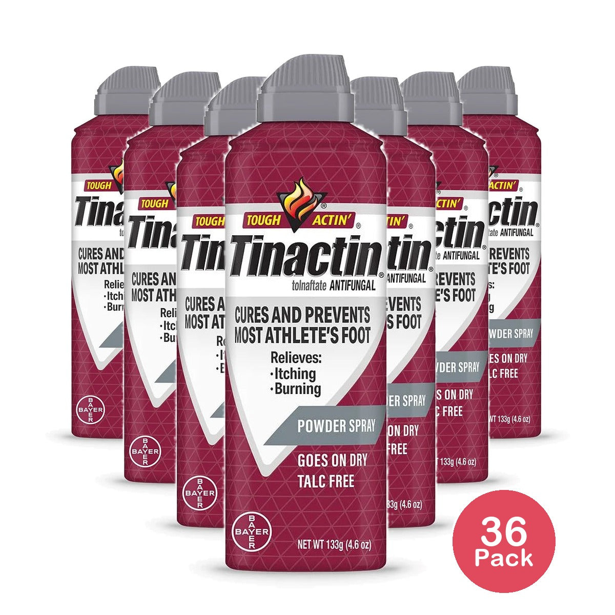 Tinactin Antifungal Powder Spray - 4.6 Oz (Pack of 36)