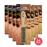 Titan Narrow Wooden Brush Hard Bristal  1 ea nan (Pack of 24)
