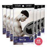 Titan Premium Collection #652 Black Stocking Wave Cap 2 count nan (Pack of 48)