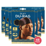 Titan Premium Collection Black Silky Du-Rag 1 ea nan (Pack of 48)