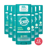 Tom's of Maine Extra Effective Antiperspirant North Woods 3.25 oz (Pack of 12)