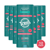 Tom's Of Maine Deodorant Rose Vanilla 3.25 Oz (Pack of 12)
