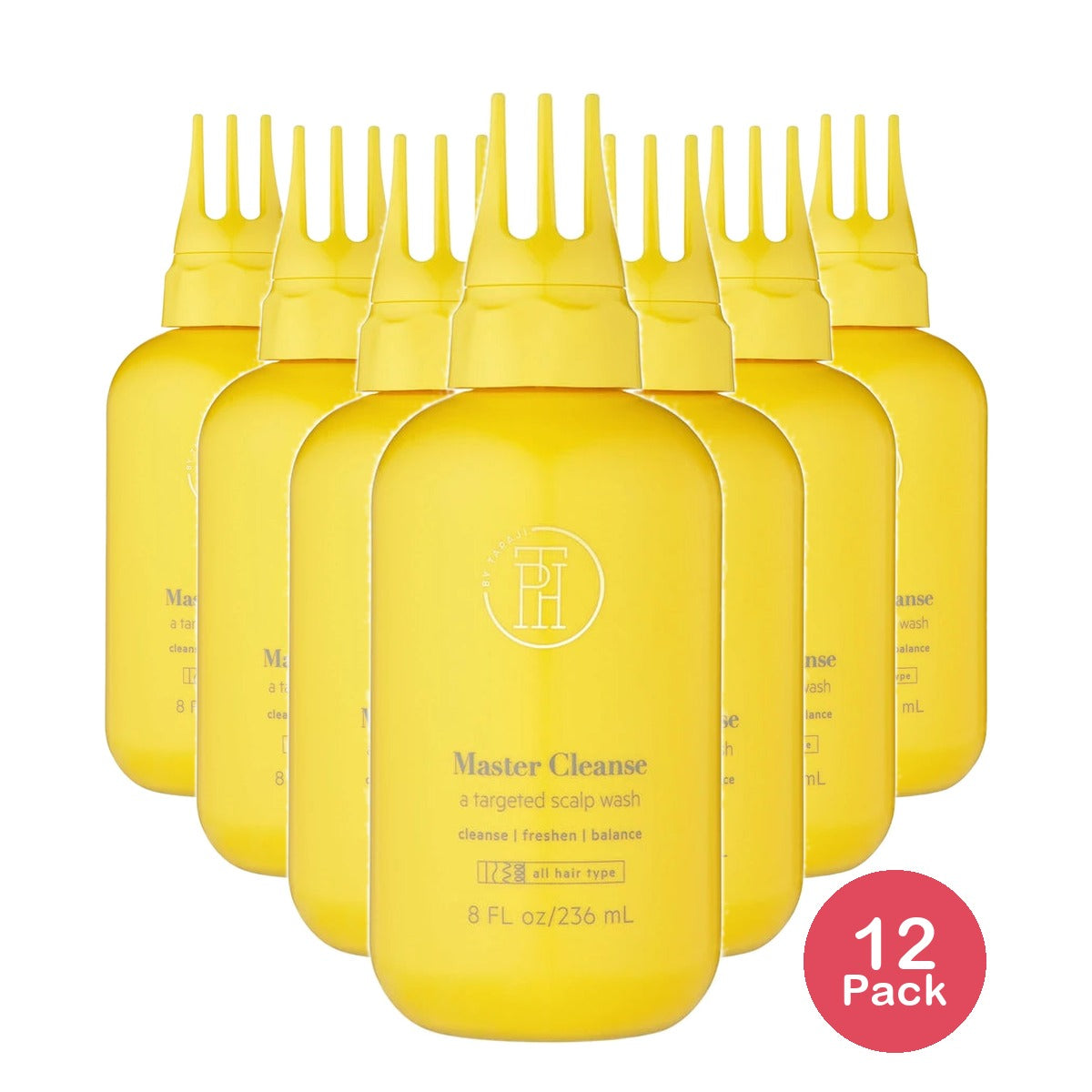 TPH By Taraji Master Cleanse Scalp Shampoo and Hydrating Hair Rinse with Tea Tre 8 Oz (Pack of 12)