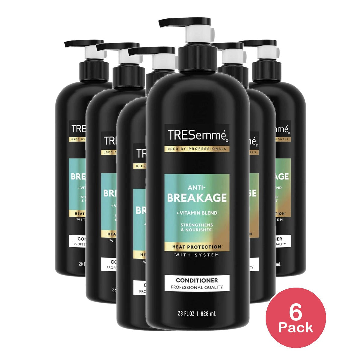 Tresemme Anti-Breakage Conditioner with 5 Vitamin Blend 28 fl oz 28 Oz (Pack of 6)