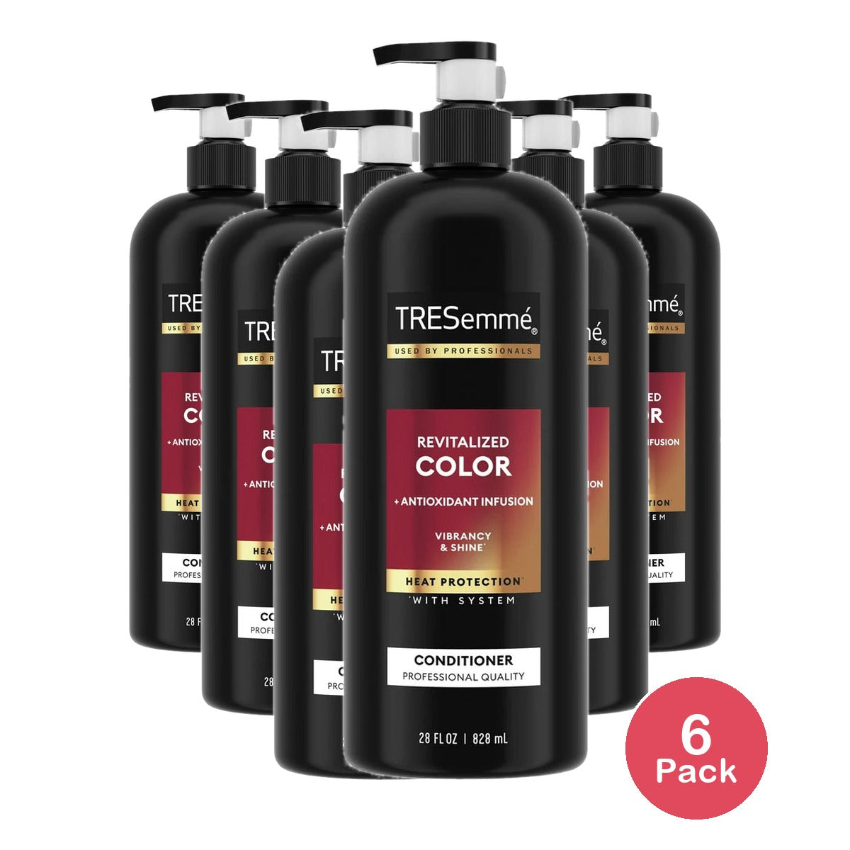 Tresemme Color Revitalize Conditioner for Color-Treated Hair - 28 fl oz 28 Oz (Pack of 6)