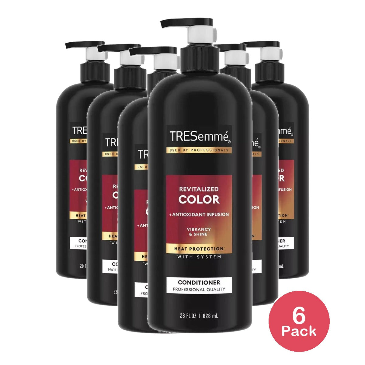 Tresemme Color Revitalize Hair Conditioner With Advanced Color Vibrancy Technology 28Oz (Pack of 6)