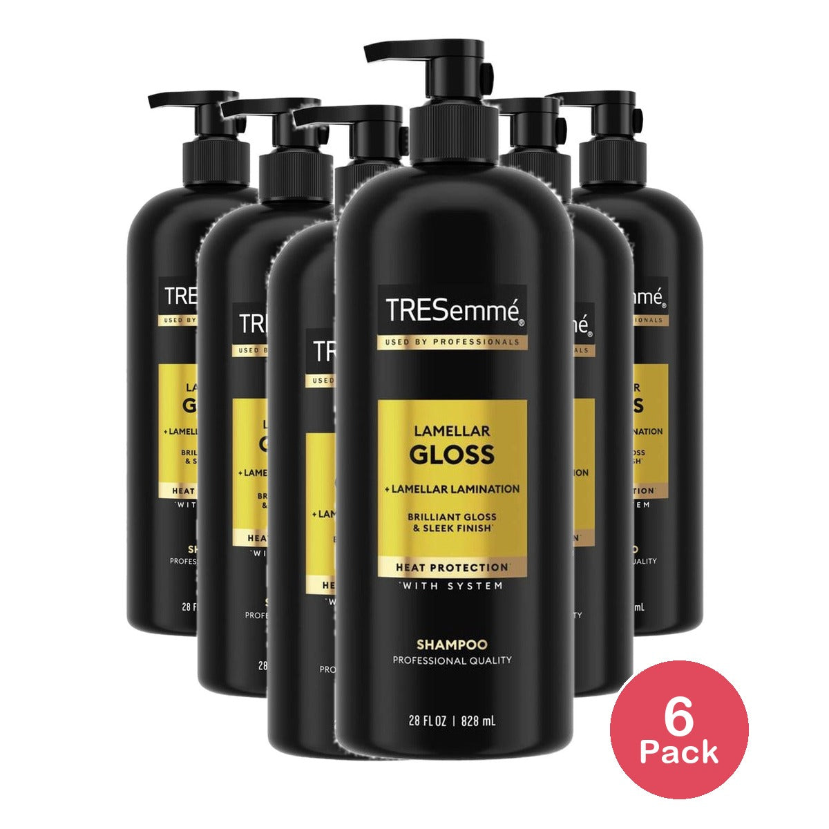 Tresemme Lamellar Gloss Shampoo 28 Oz (Pack of 6)
