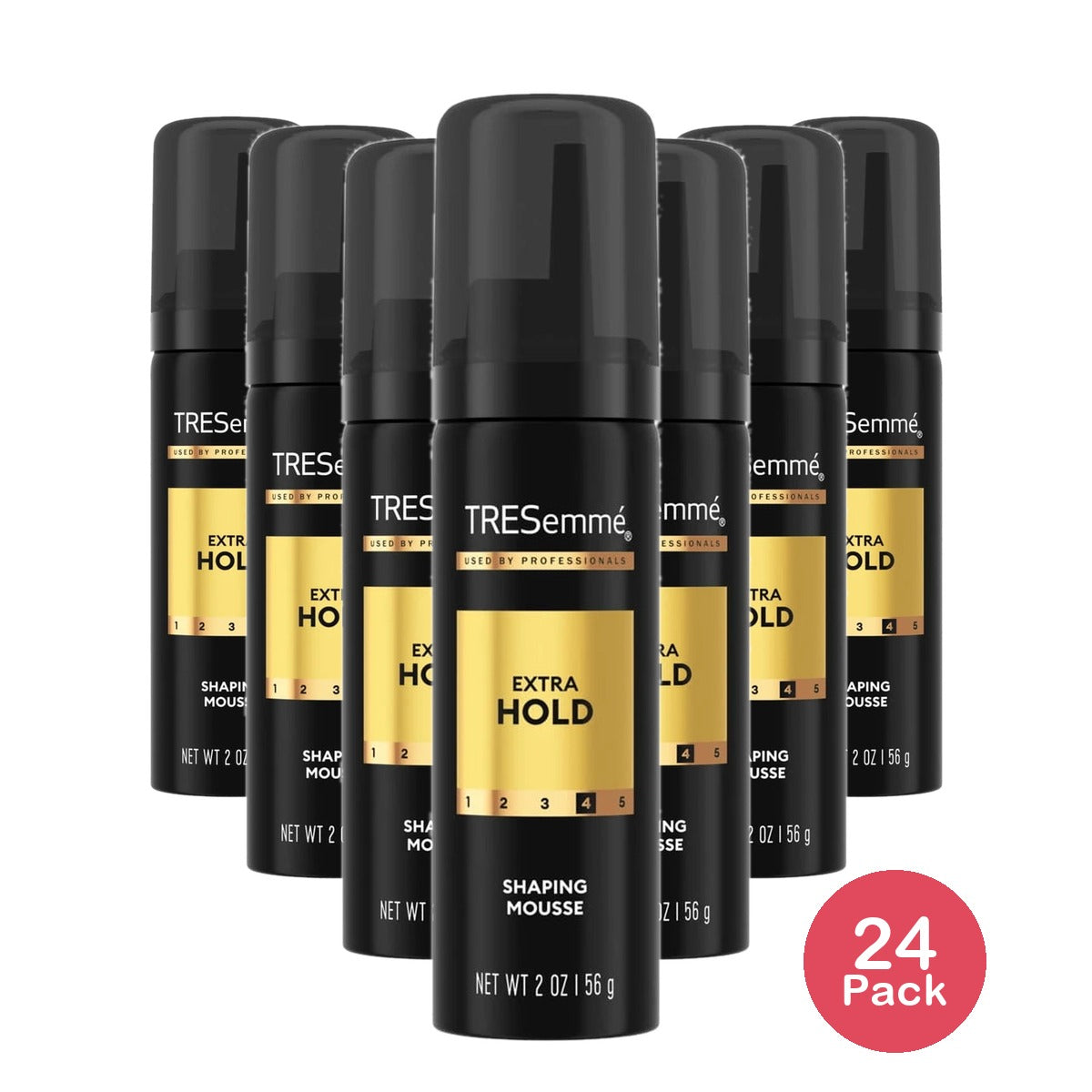 TRESemme Mousse Extra Hold,  2 Oz (Pack of 24)