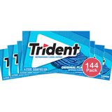 Trident Original Sugar Free Gum - 14 Ct (Pack of 144)