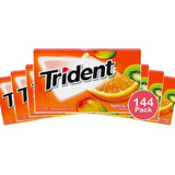 Trident Sugar Free Gum - Tropical Twist, 14 Ct (Pack of 144)