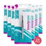 Trim Beauty Care Slant Tip Tweezers 0.32Oz (Pack Of 24)