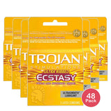 Trojan Ultrasmooth Lubricant Condoms 0.8oz(Pack of 48)