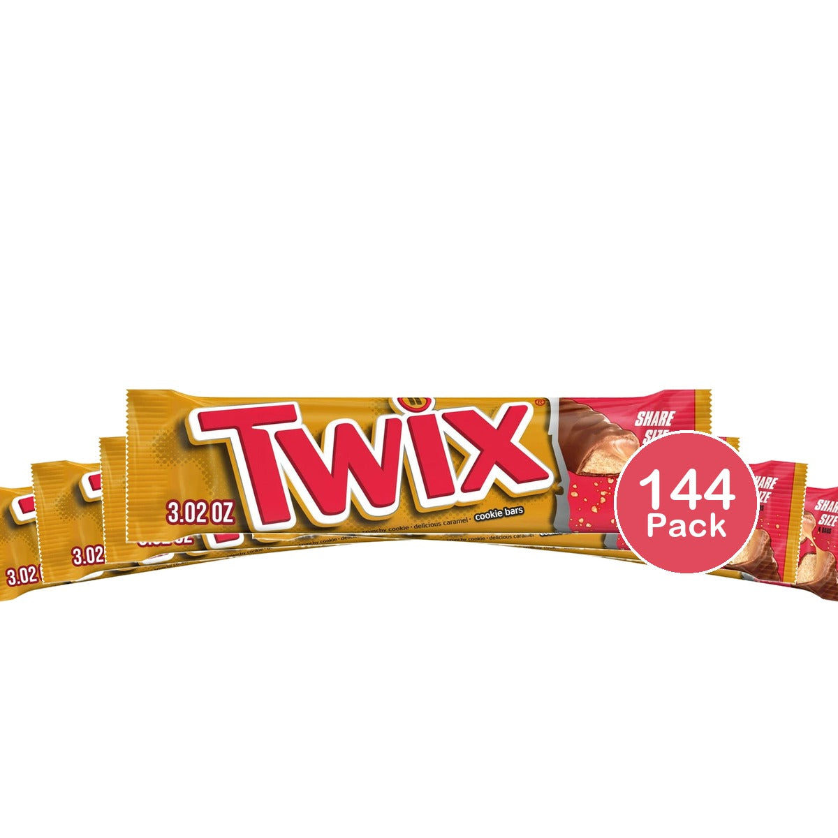 Twix - Caramel King Size 3.02 oz (Pack of 144)