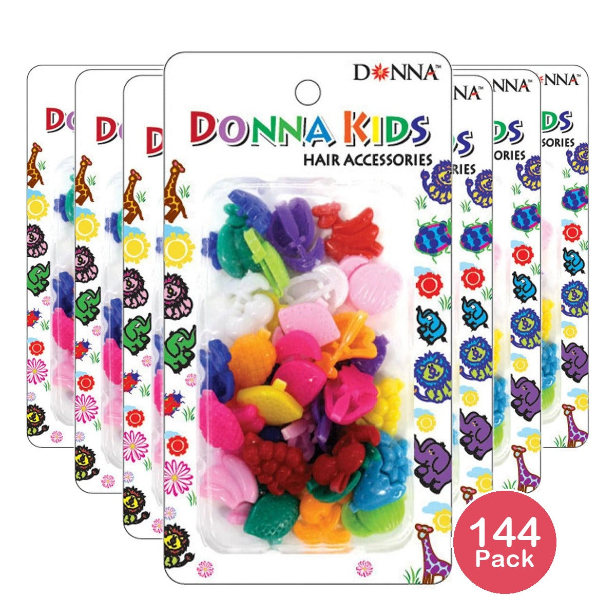 Two Sisters Donna Kids Hair Clips 36ct (Pack of 144)