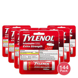 Tylenol Extra Strength Pain Reliever And Fever Reducer Caplets10 Ea 1.65Oz (Pack of 144)