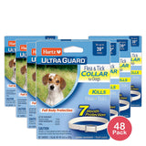 Ultra Guard Flea & Tick Collar for Dogs White Fresh Scent 1 collar 0.67Oz (Pack of 48)