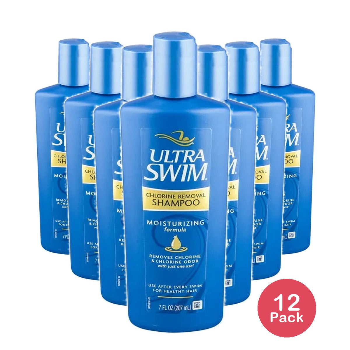 UltraSwim Dry and Damaged Hair Formula Ultra Repair Conditioner 7Oz (Pack of 12)