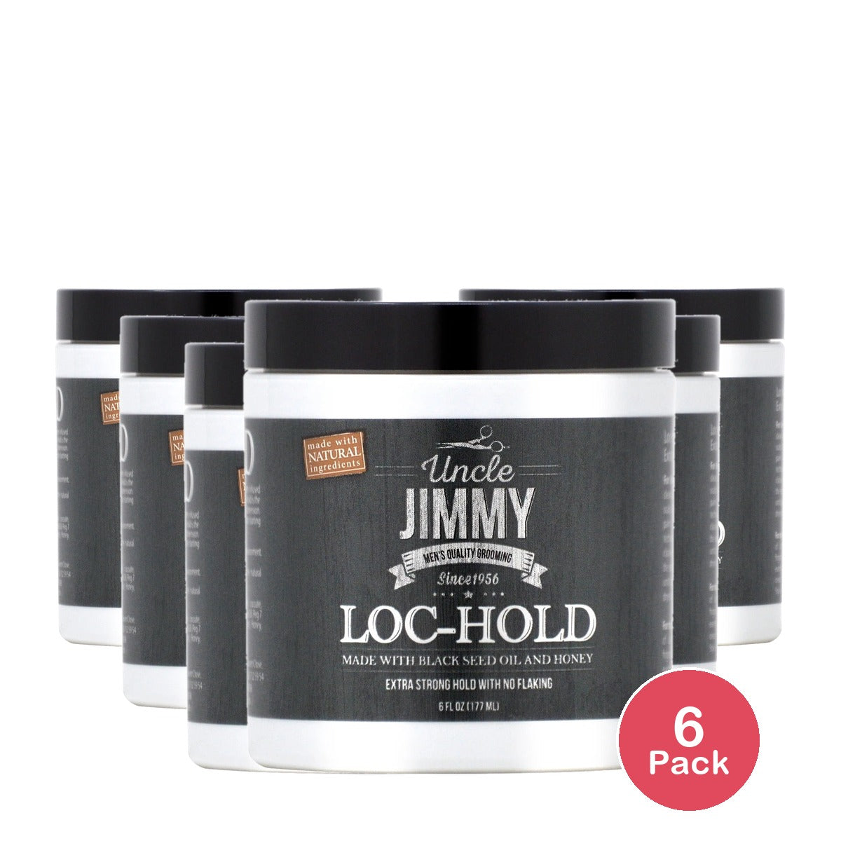 Uncle Jimmy Loc Hold 6oz 6 Fl. Oz (Pack of 6)