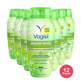 Vagisil Healthy Detox All Over Body Wash 12 Oz (Pack of 12)