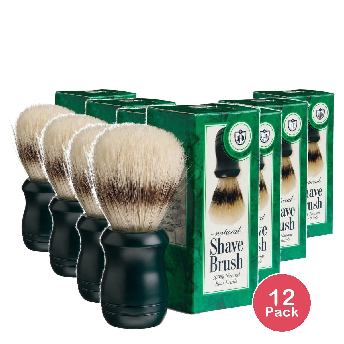 Van Der Hagen Natural Boar Brush (Pack of 12)