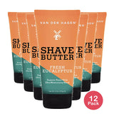 Van Der Hagen Shave Eucalyptus 6 Oz (Pack of 12)